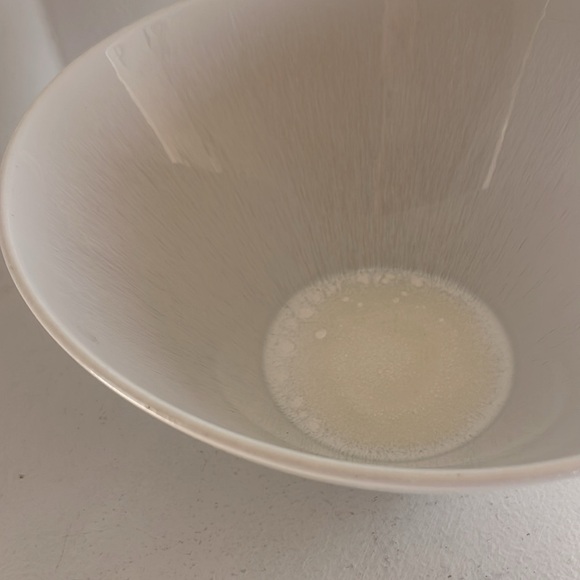 Jars France Ceramic White Salad Serving Bowl. - Picture 4 of 5
